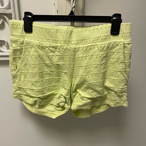 Morrow yellow shorts sZ medium